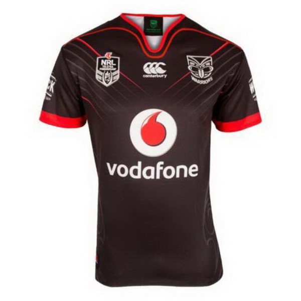 Tailandia Camiseta Warriors En el Campo 2017 2018 Negro